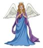 Lady angel jigsaw puzzle