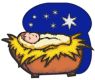 Baby Jesus in the Manger jigsaw puzzle
