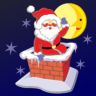 Santa arrives on the chimney jigsaw puzzle